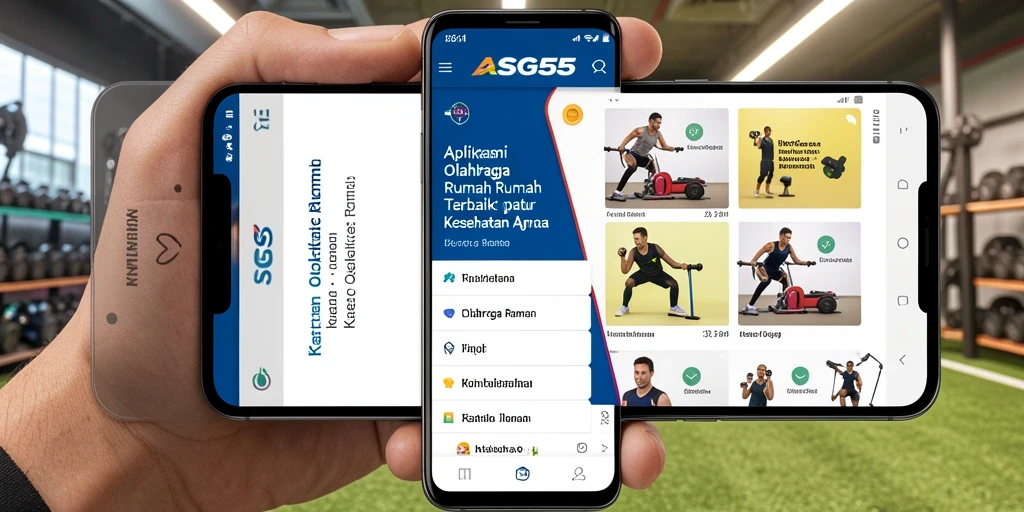 Tampilan antarmuka ASG55 yang intuitif dan mudah digunakan.