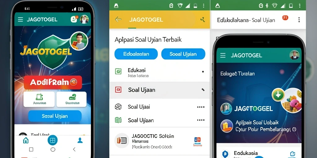 Tampilan antarmuka aplikasi JAGOTOGEL yang interaktif dan mendidik.