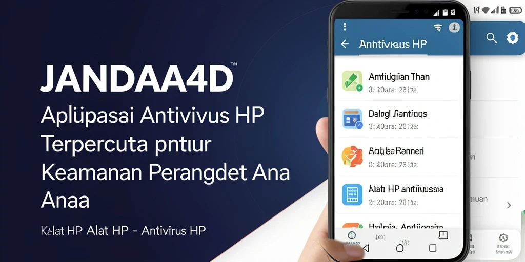 Tampilan antarmuka aplikasi Antivirus JANDA4D yang ramah pengguna.