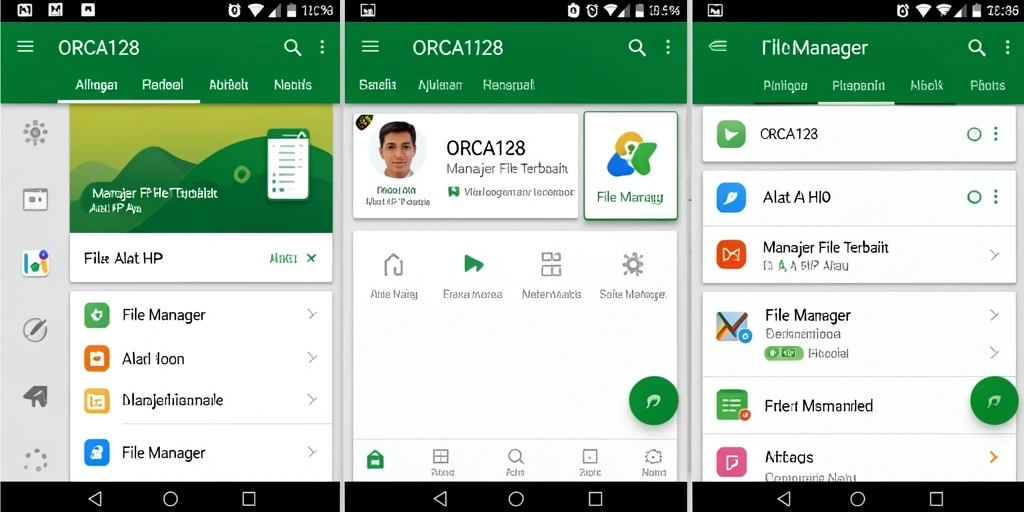 Antarmuka sederhana dan fitur lengkap dari ORCA128.